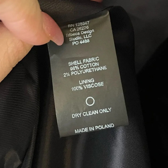 NEW NILI LOTAN Denim blazer size 8 New women’s luxury - Picture 6 of 12